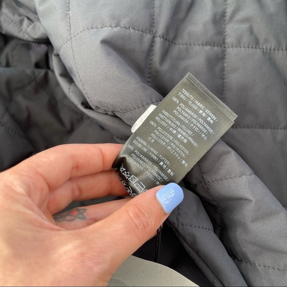 NWT Balenciaga Black Reflective Stripe Padded Lining Parka - Picture 8 of 14